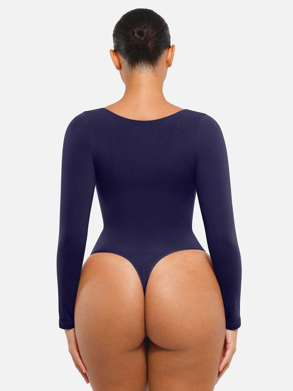 Pitkähiuksinen shaping-bodysuit
